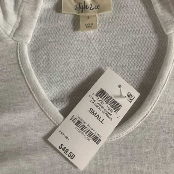 🎄Style & Co Color-blocked Hoodie - Picture 3 of 6